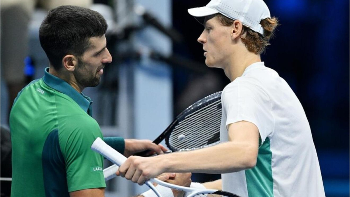 Djokovic passes the baton to Sinner... with caveats: 