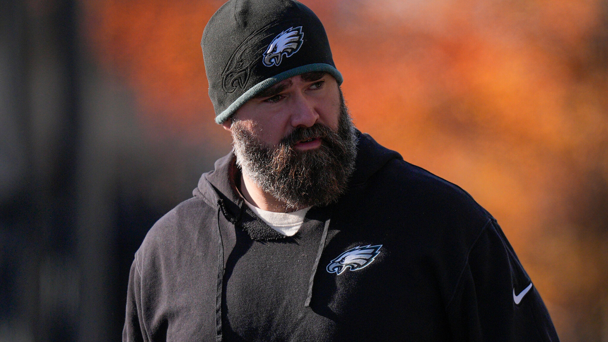 Jason Kelce woke up the Eagles after condemning Positivity Rabbit to ...