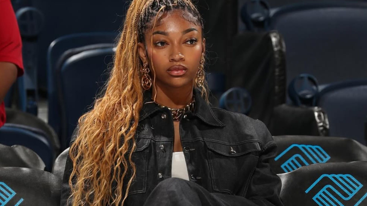 Angel Reese slays in mini dress making sure everyone knows she's more ...
