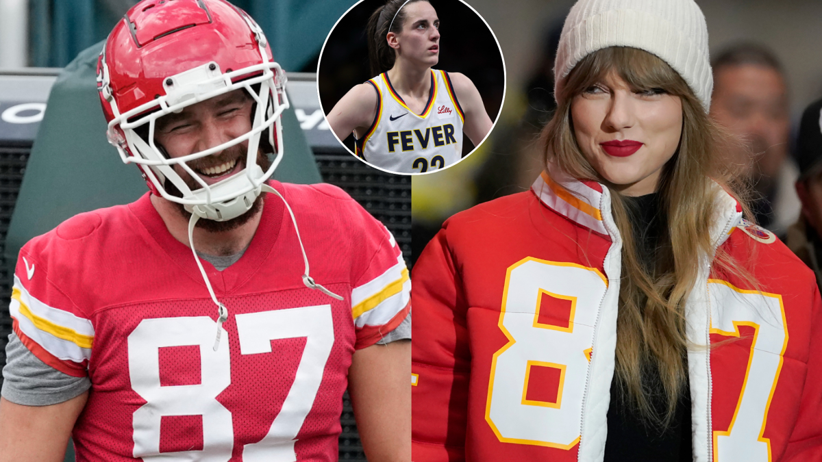 Travis Kelce gives honest take on “epic” sneaker Nike Caitlin 1 by Caitlin C...