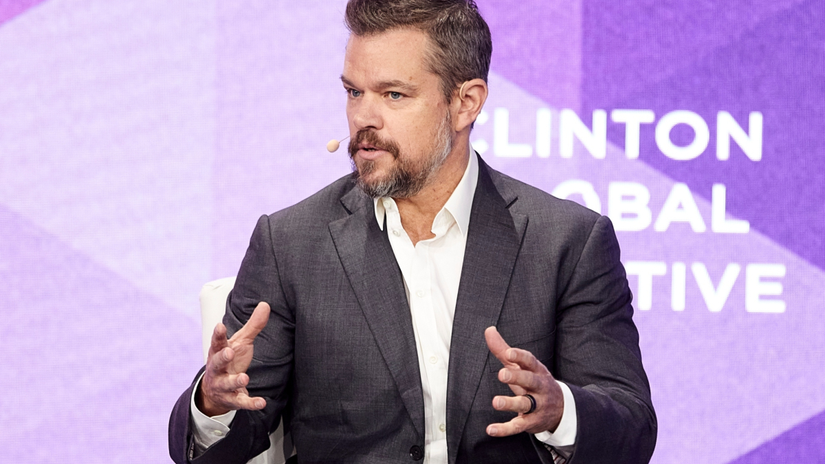 Even Matt Damon has weighed in humankind's AI concerns: 