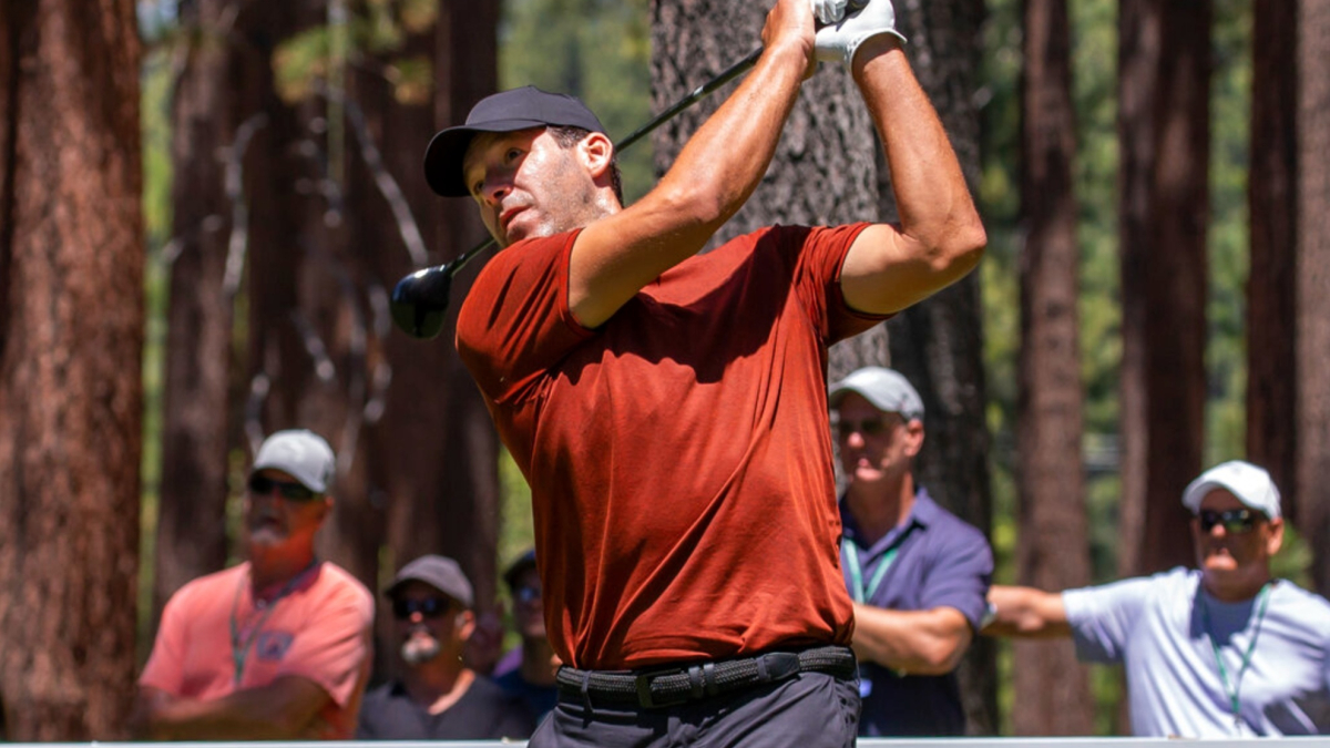Image accompanying Marca coverage of Tony Romo's arrest and withdrawal from the Texas State Open.