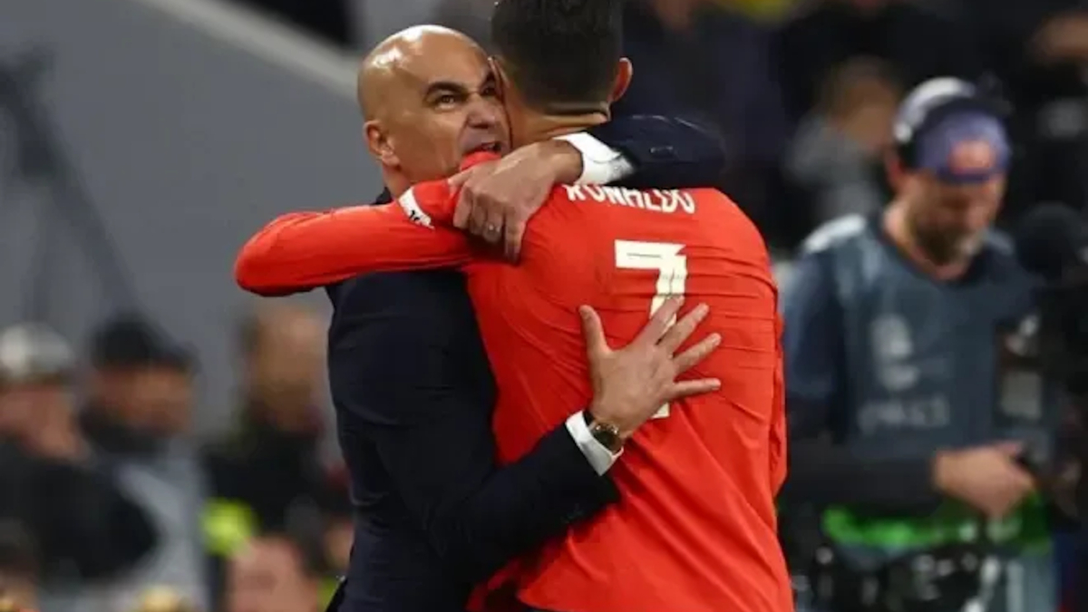 Roberto Martínez gives the keys to managing Cristiano Ronaldo at the World ...