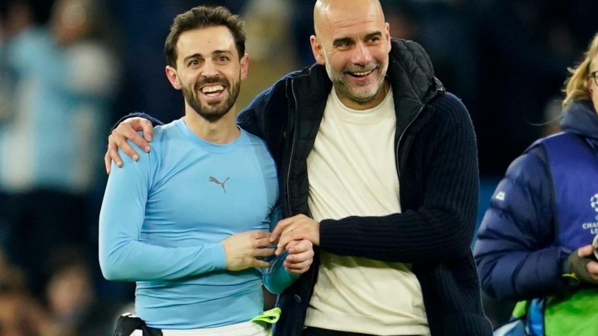 Bernardo Silva questiona Pep Guardiola sobre o que todos queremos saber e deixa