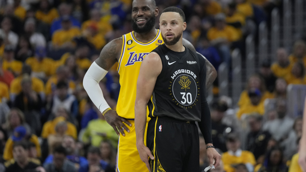 Could LeBron James join Steph Curry? Warriors named real threat to steal LeBron from Lakers | MARCA