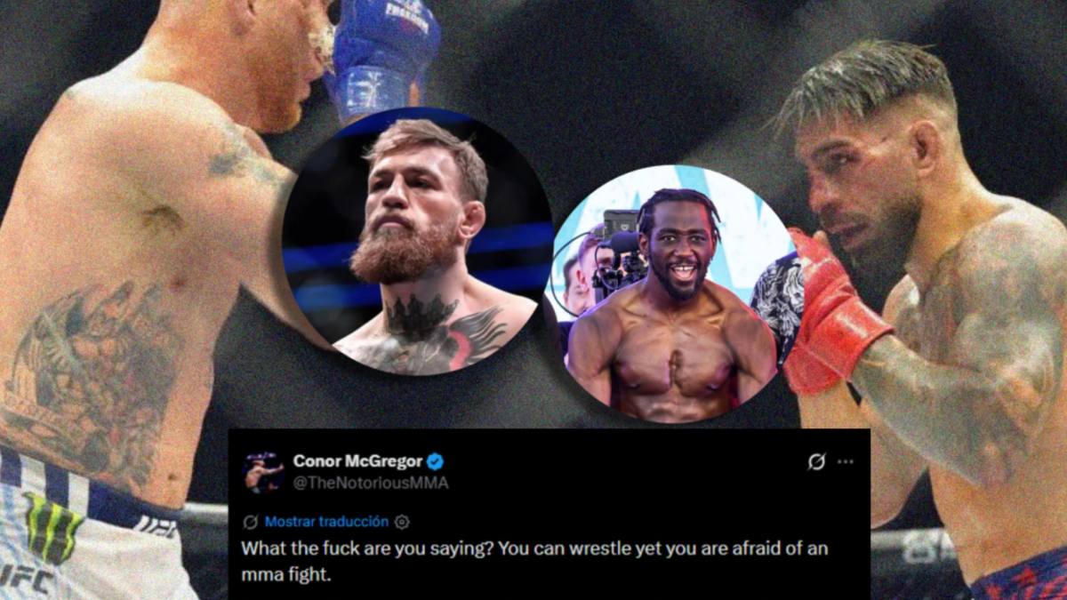 McGregor defends Topuria from Crawford's attacks: