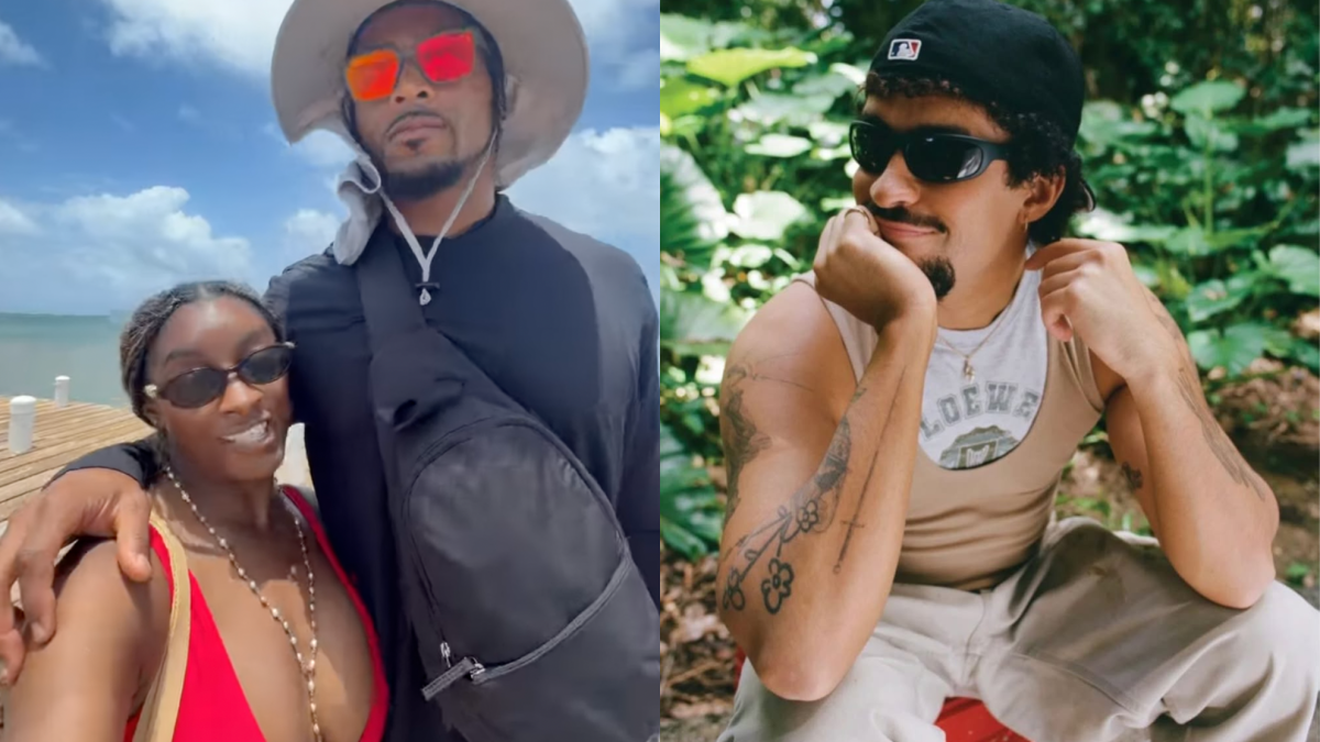 Simone Biles reveals how Bad Bunny became part of a memorable Belize getaway with Jonathan Owens