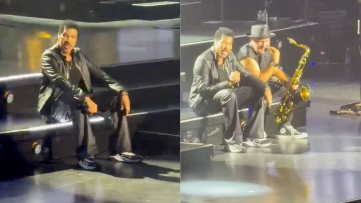 Lionel Richie, admitted to the ICU after suffering problems staying on his feet during a concert