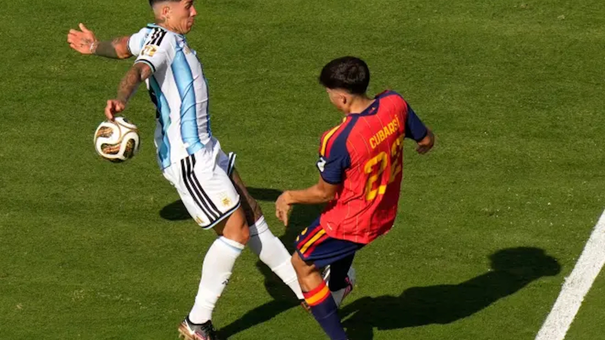 Enzo Fernández opens up after his sending-off in the World Cup final: 