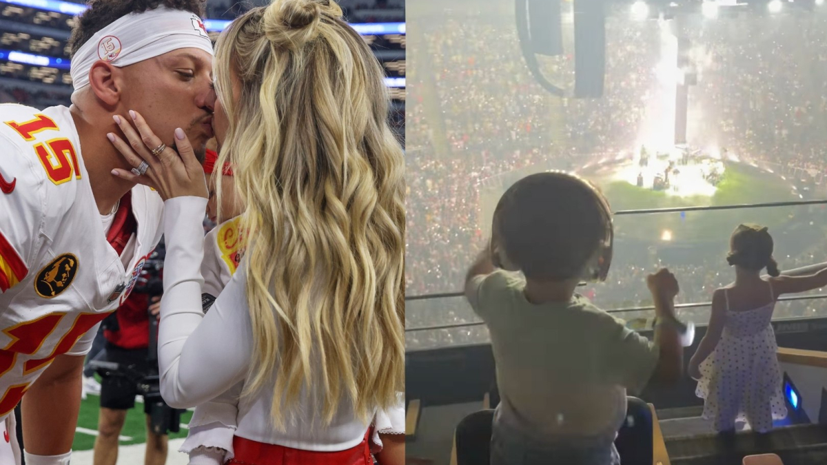 Brittany Mahomes creates a special family moment as Patrick begins Chiefs training camp