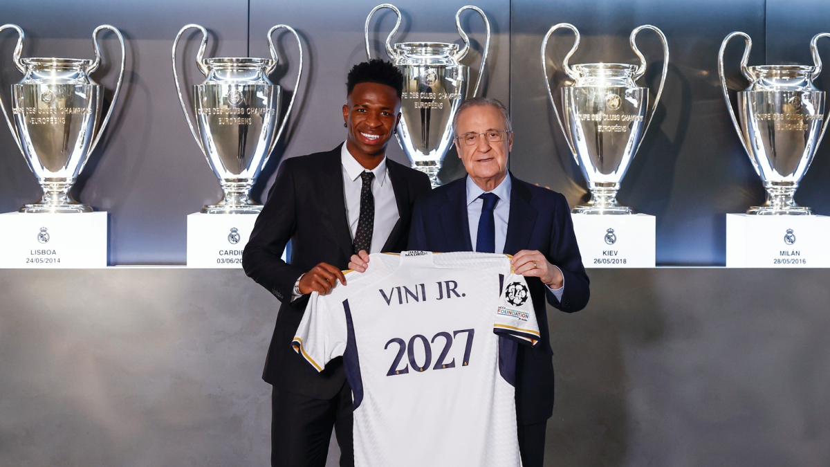 "That Florentino still hasn't managed to renew Vinicius is a tremendous ...
