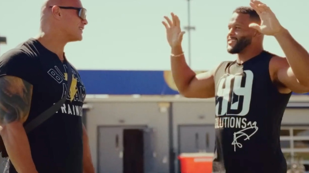 Aaron Donald vs. The Rock: A collision between two of the strongest men on the planet