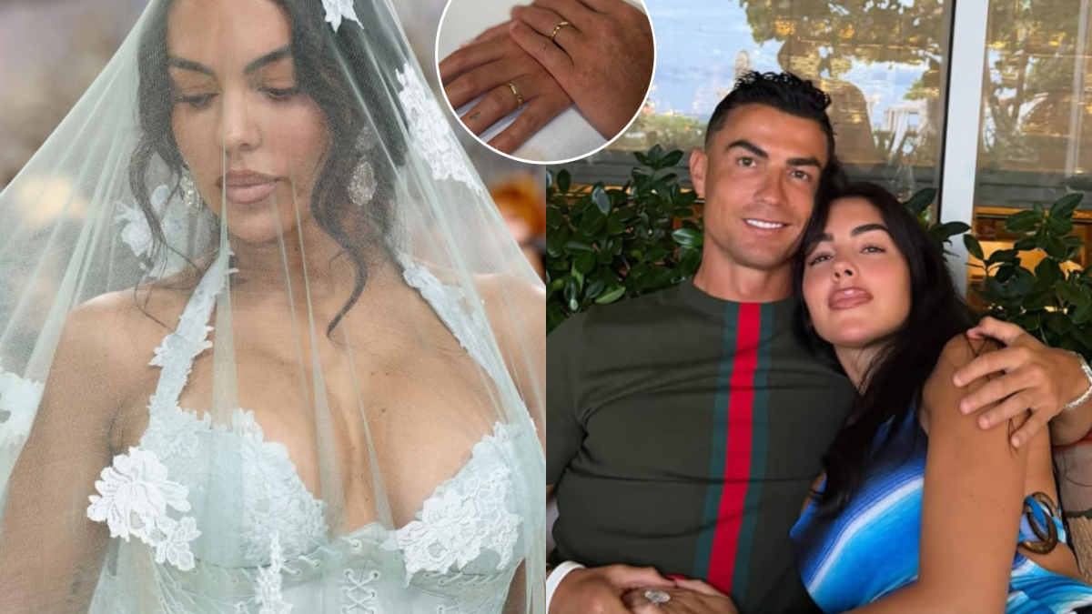 Cristiano Ronaldo and Georgina Rodriguez marry in Portugal civil ceremony