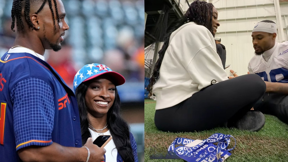 Simone Biles’s unusual complaint about her husband Jonathan Owens: ‘It’s a Level 5!’