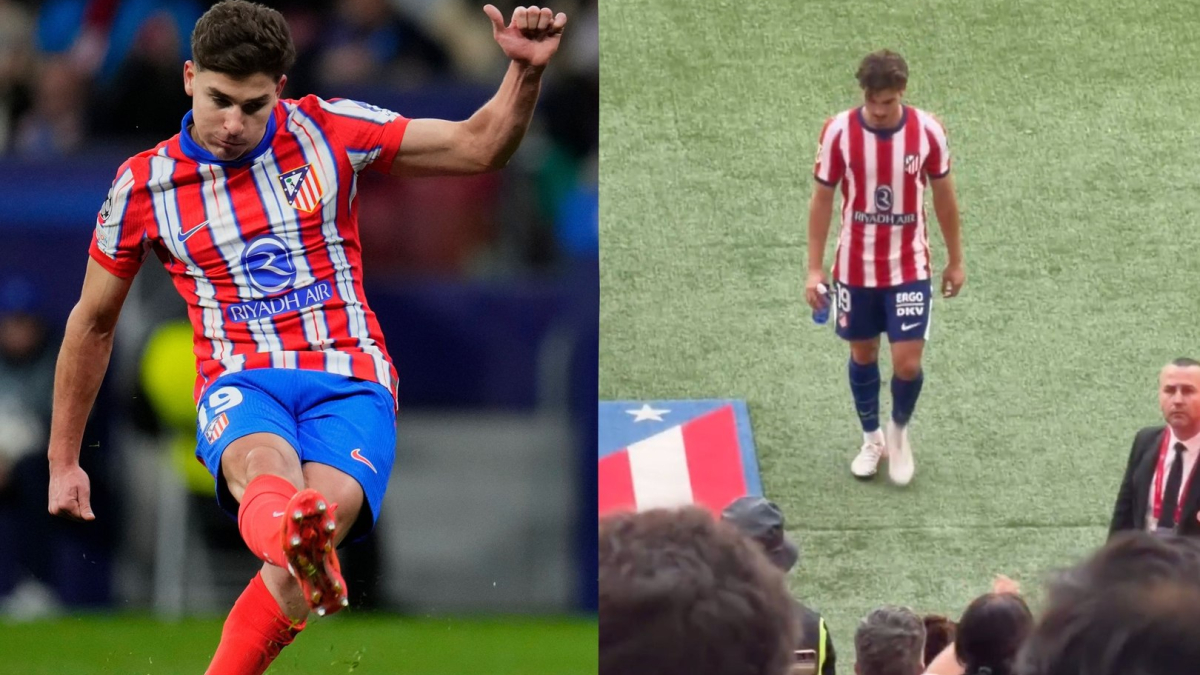 Atlético Madrid asked Julián Alvarez to leave the pitch alone after tense draw
