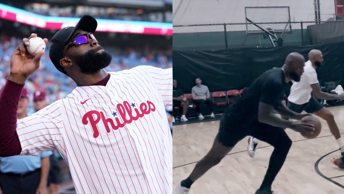 LeBron James, Jaylen Brown and Tyrese Maxey are putting in the work. Where is Joel Embiid?