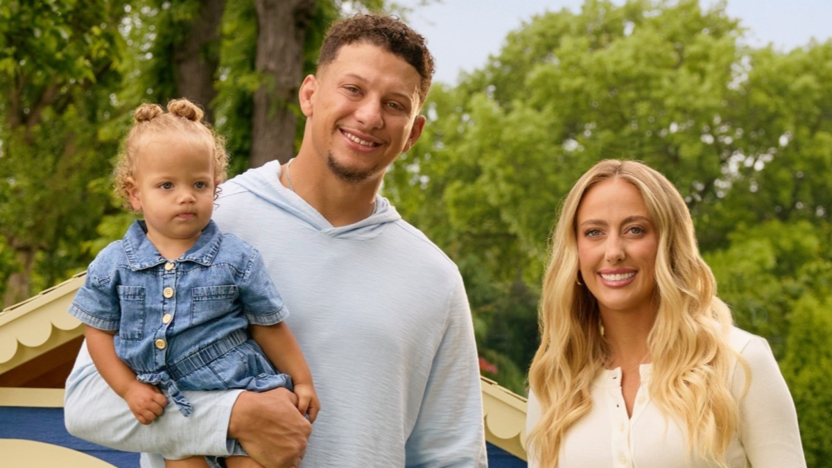 Patrick Mahomes has a big challenge ahead as Golden Raye is already showing off her big personality