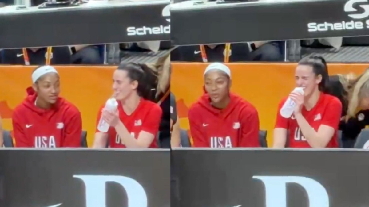 Caitlin Clark and Angel Reese share the kind of moment WNBA fans had never seen before