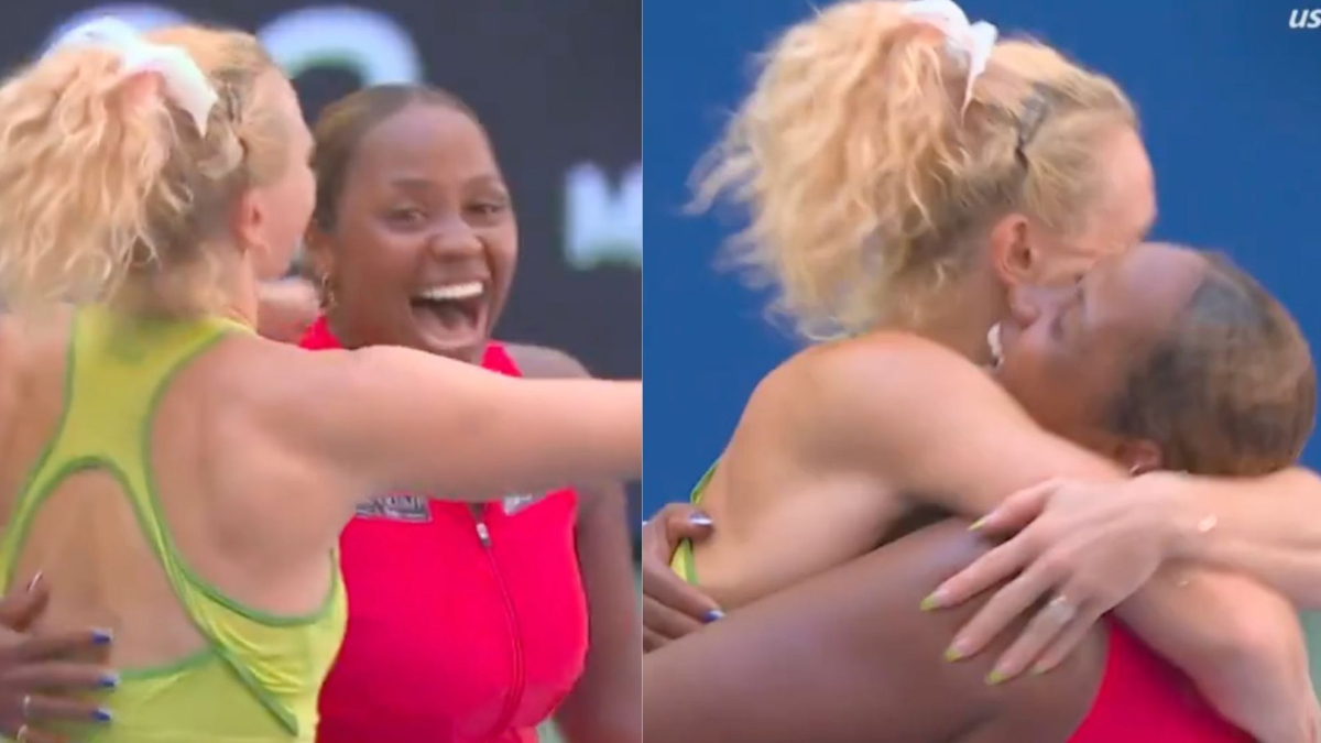 Taylor Townsend and Katerina Siniakova’s emotional embrace says everything after US Open win