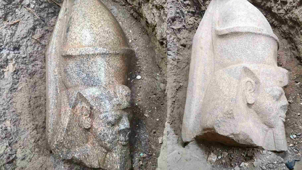 Enormous Pharaoh Statue Unearthed Unexpectedly in Egypt May Measure Over 27 Feet in Height Enormous Pharaoh Statue Unearthed Unexpectedly in Egypt May Measure Over 27 Feet in Height