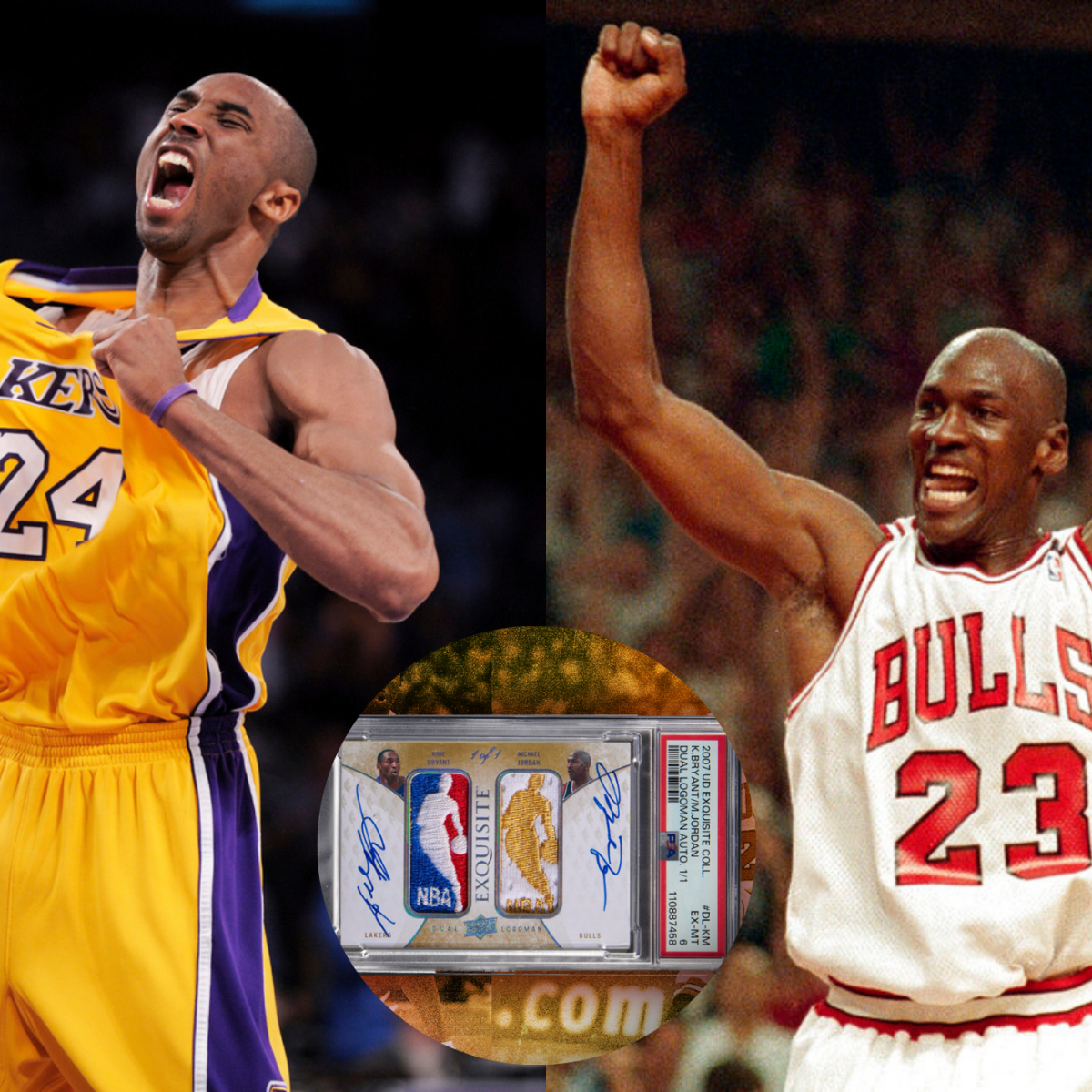 Record-breaking sale: Kobe Bryant and Michael Jordan legendary NBA