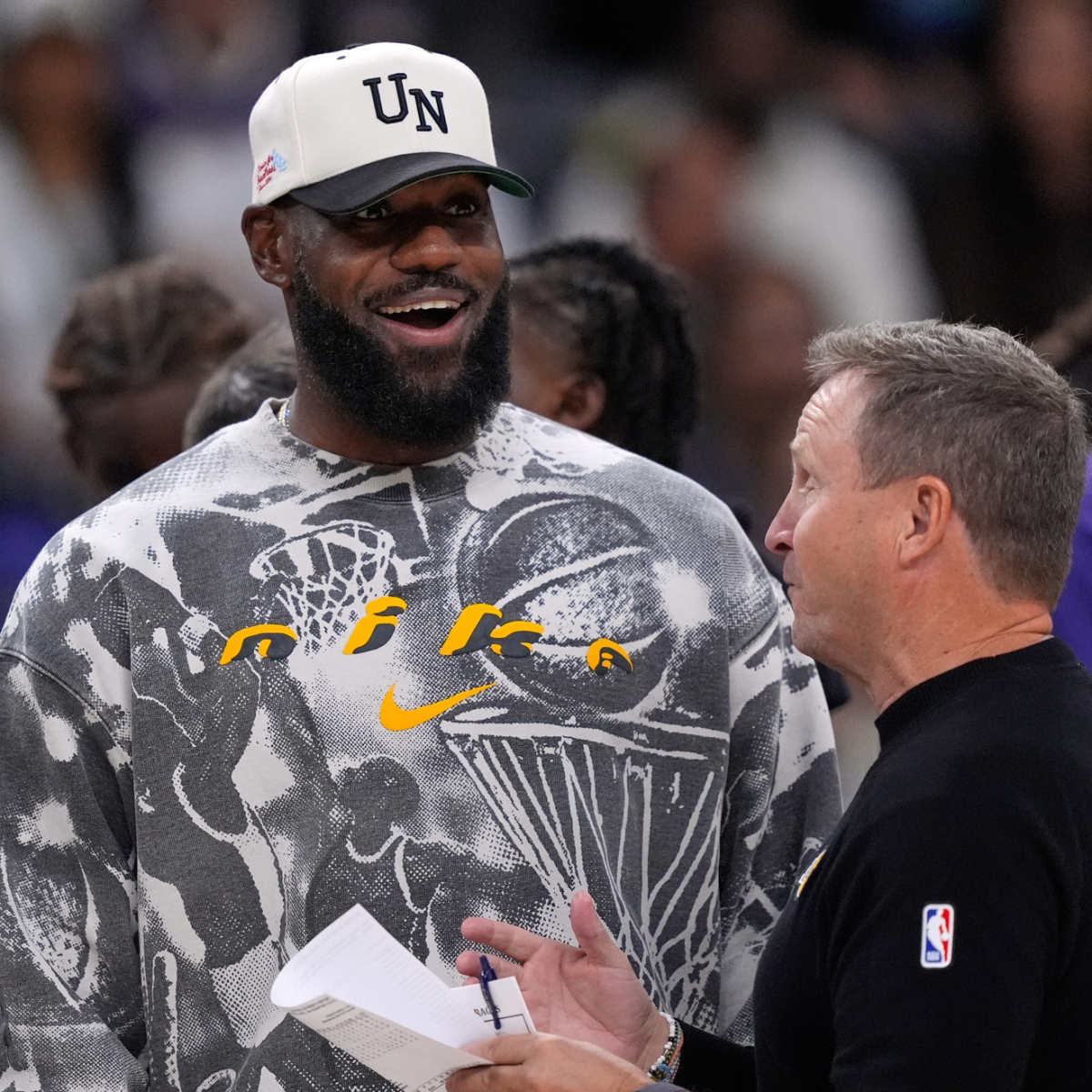LeBron James reportedly eyeing Lakers future as trade whispers