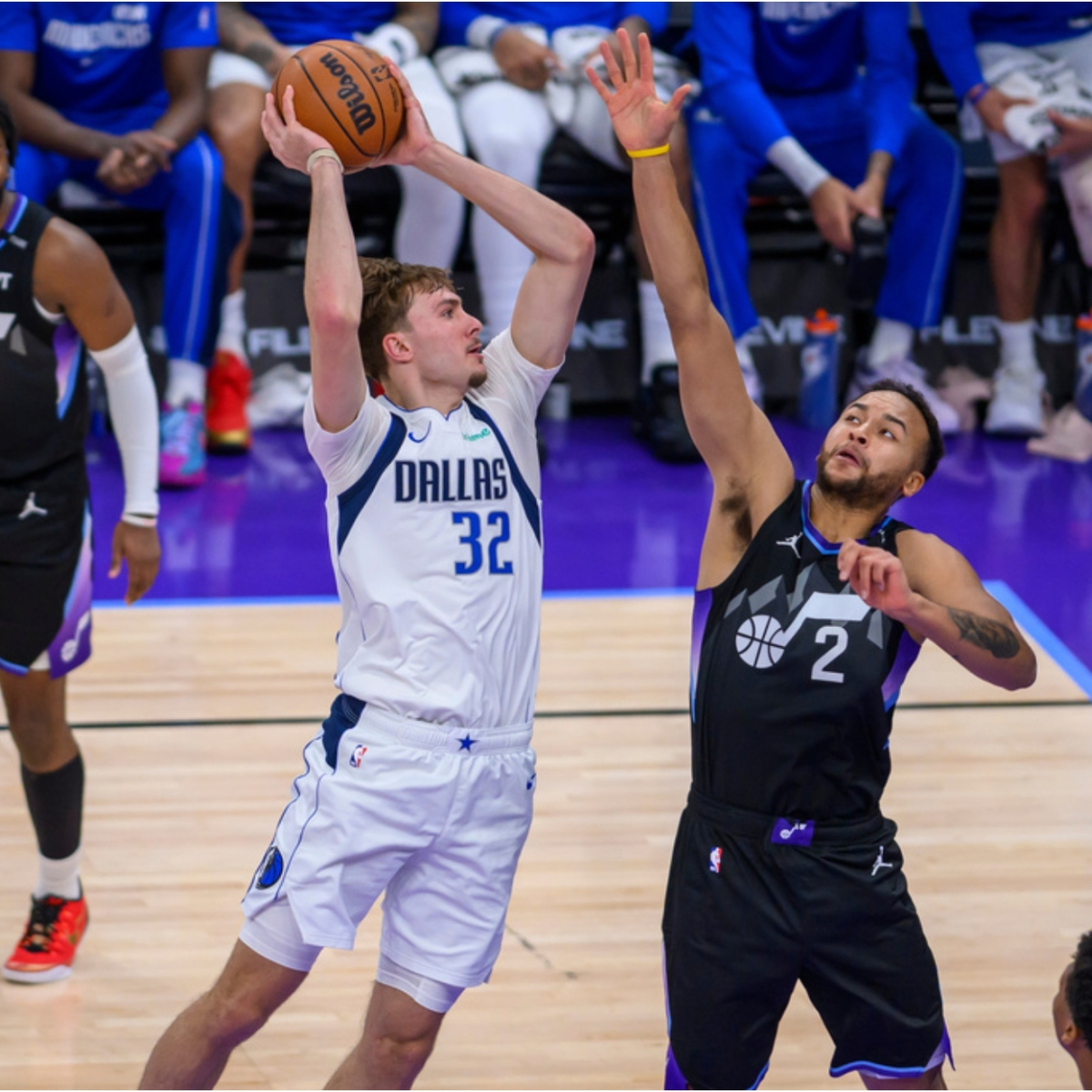 The great white hope of the NBA is 18 years old and sits at the