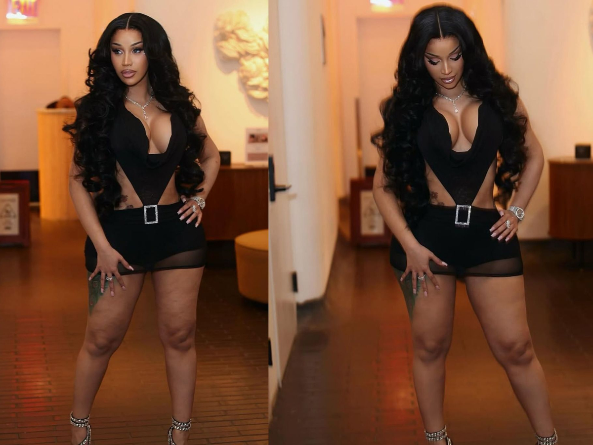 Cardi B unleashes one of the most sensual moments of her tour in