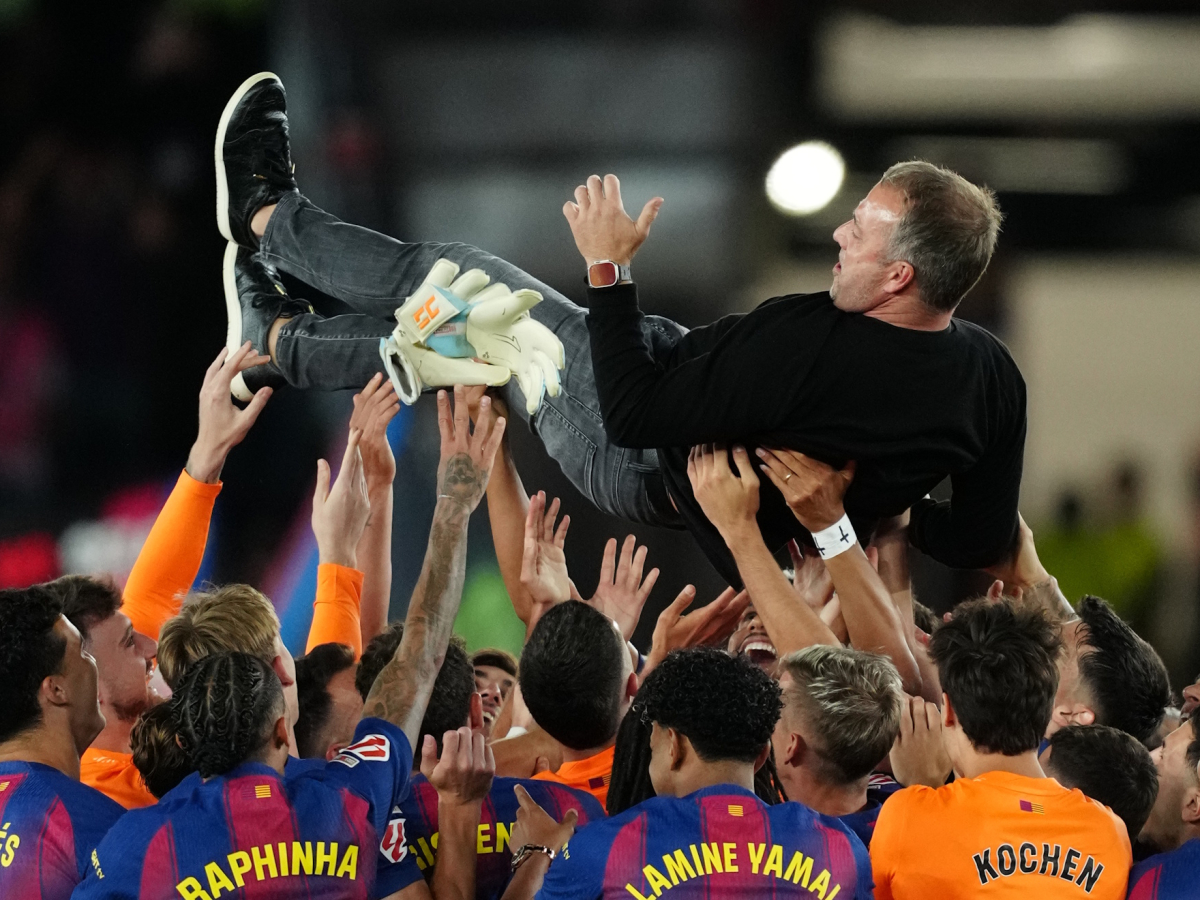 Winning through heartbreak: Hansi Flick leads Barcelona to league