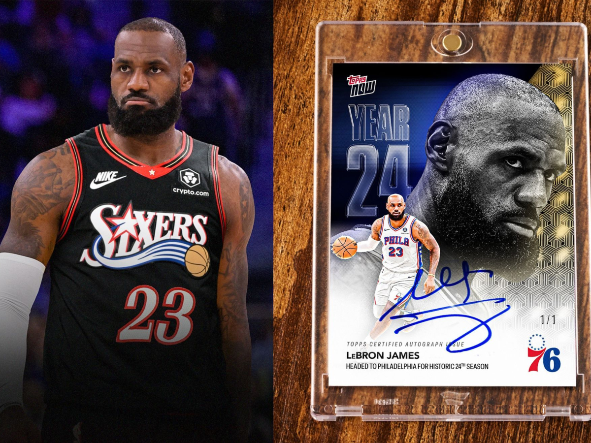 LeBron James stuns NBA by signing bargain contract with the 76ers