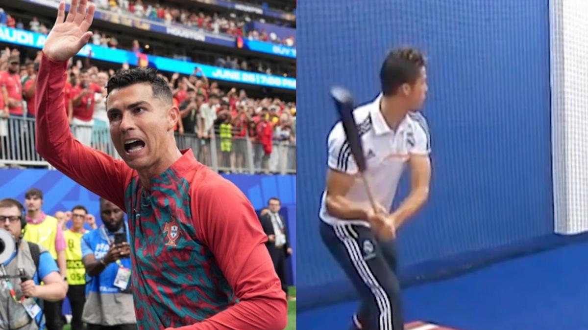 Cristiano Ronaldo batting form in resurfaced video sparks a heated debate