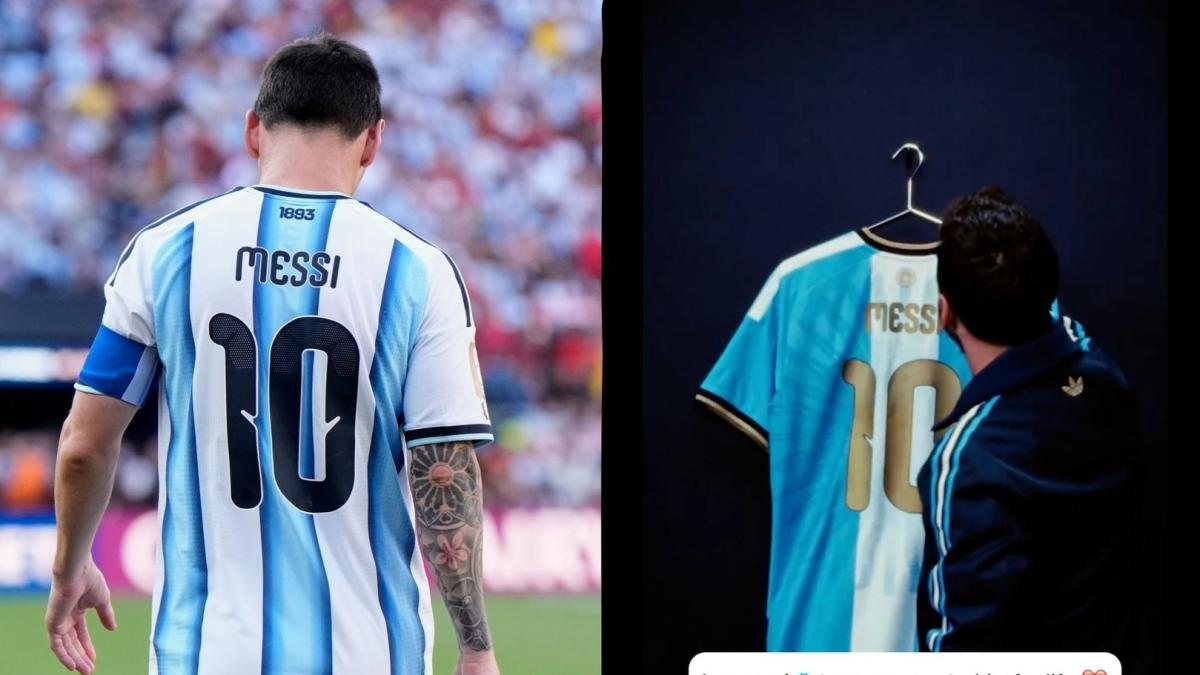 Lionel Messi reveals the special Argentina kit chosen for his final game