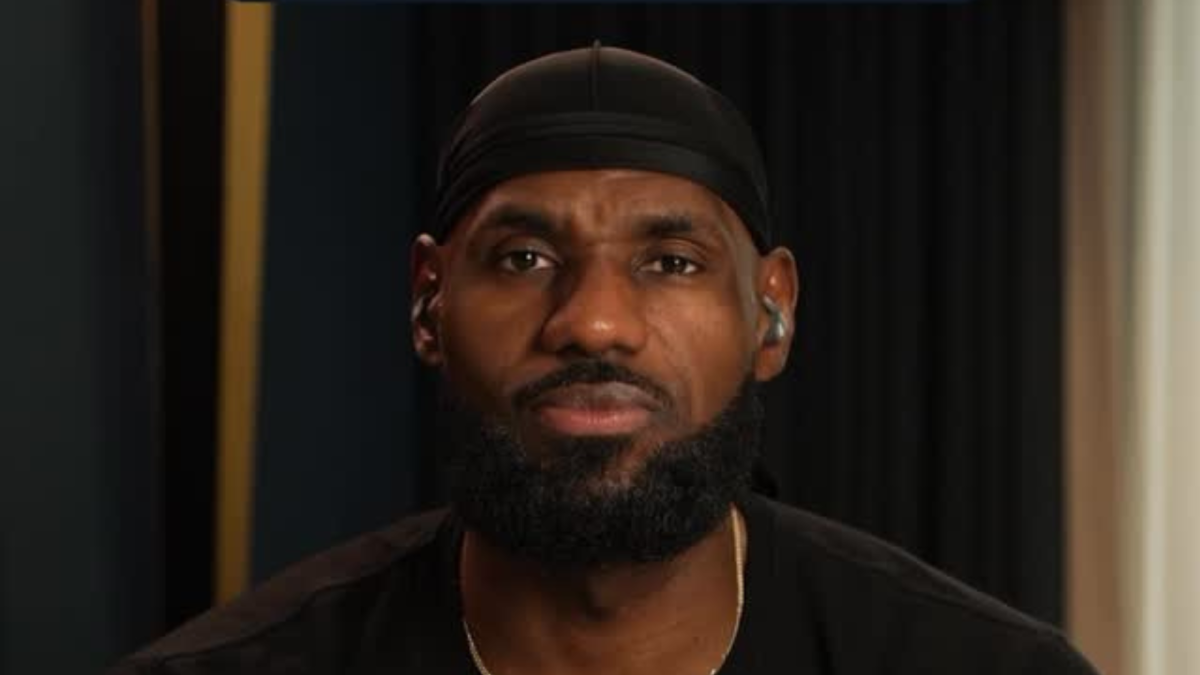 LeBron James breaks down as he accepts the harsh reality of fatherhood