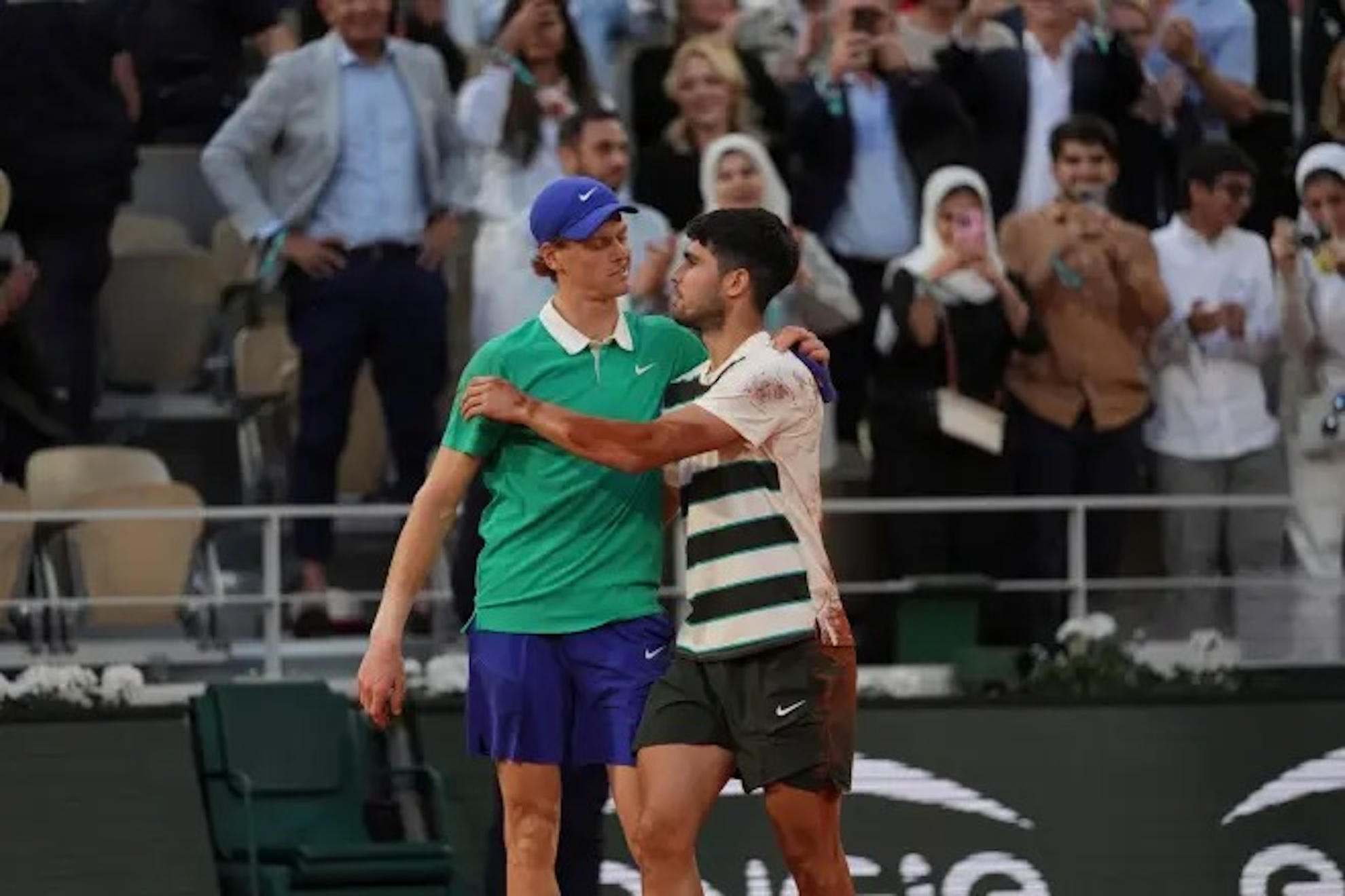 Jannik Sinner and Carlos Alcaraz.