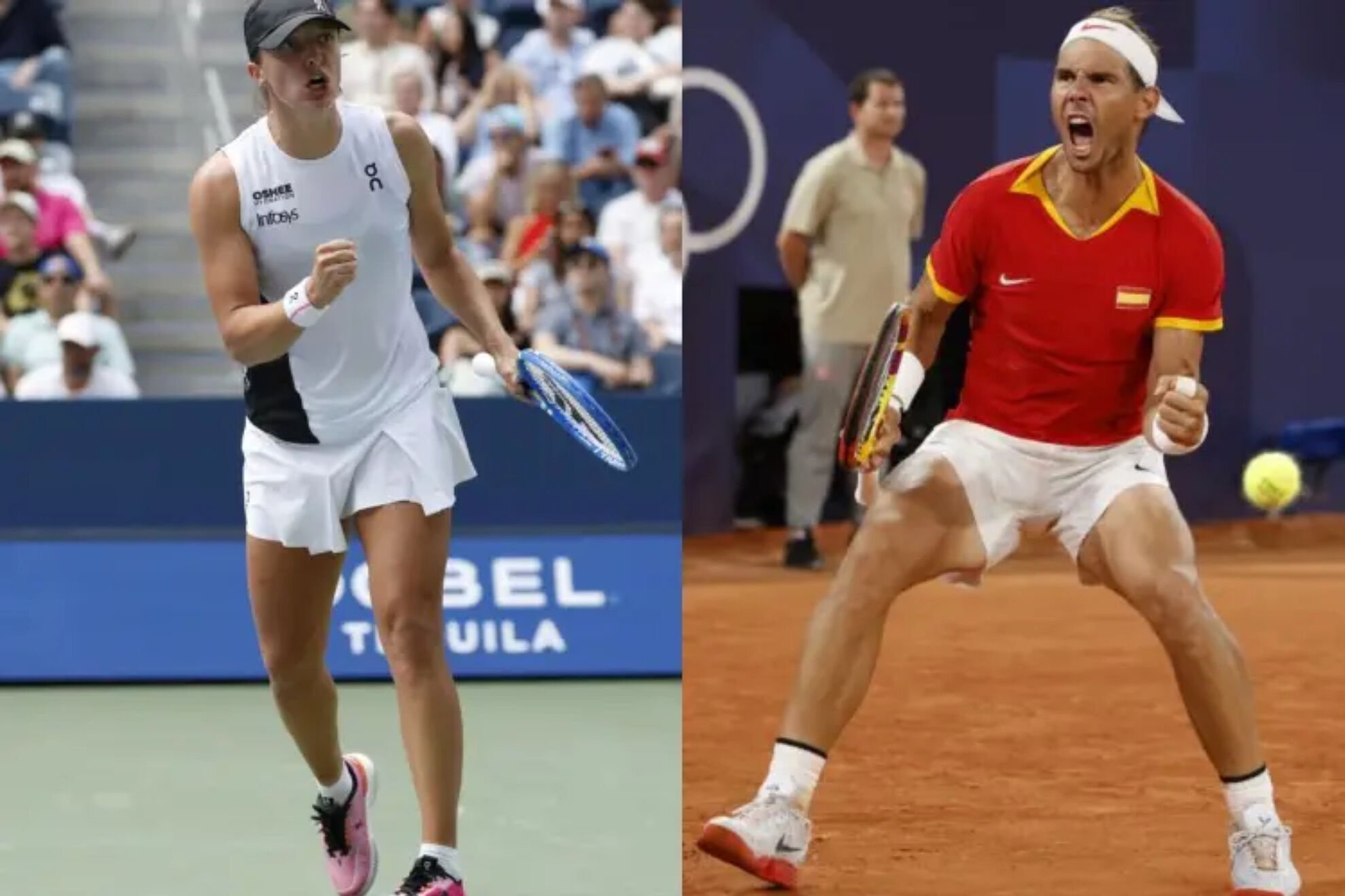 Swiatek and Nadal