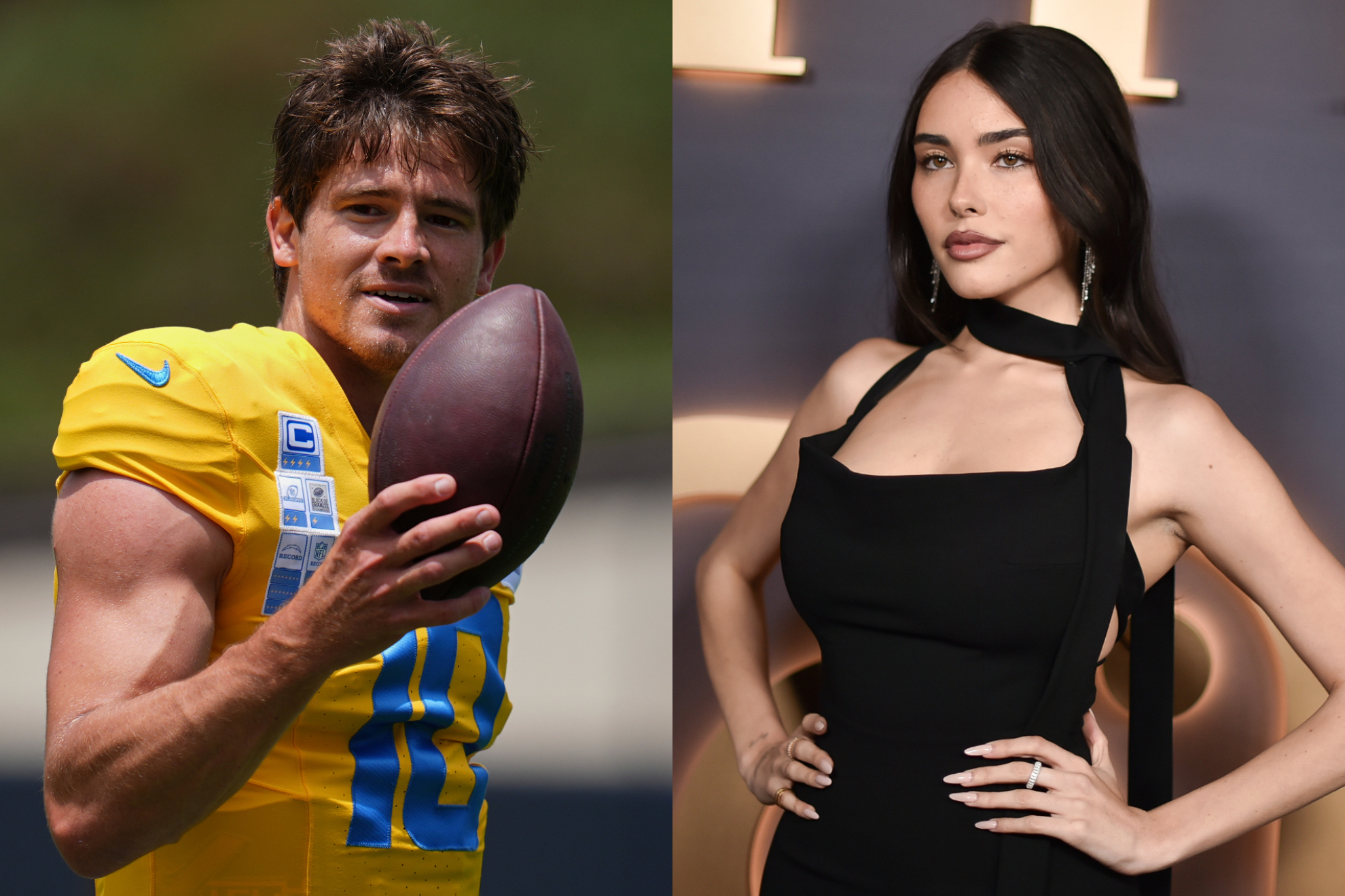 Fans speculate about Justin Herbert after a viral photo at a pre-Grammy gala with Madison Beer