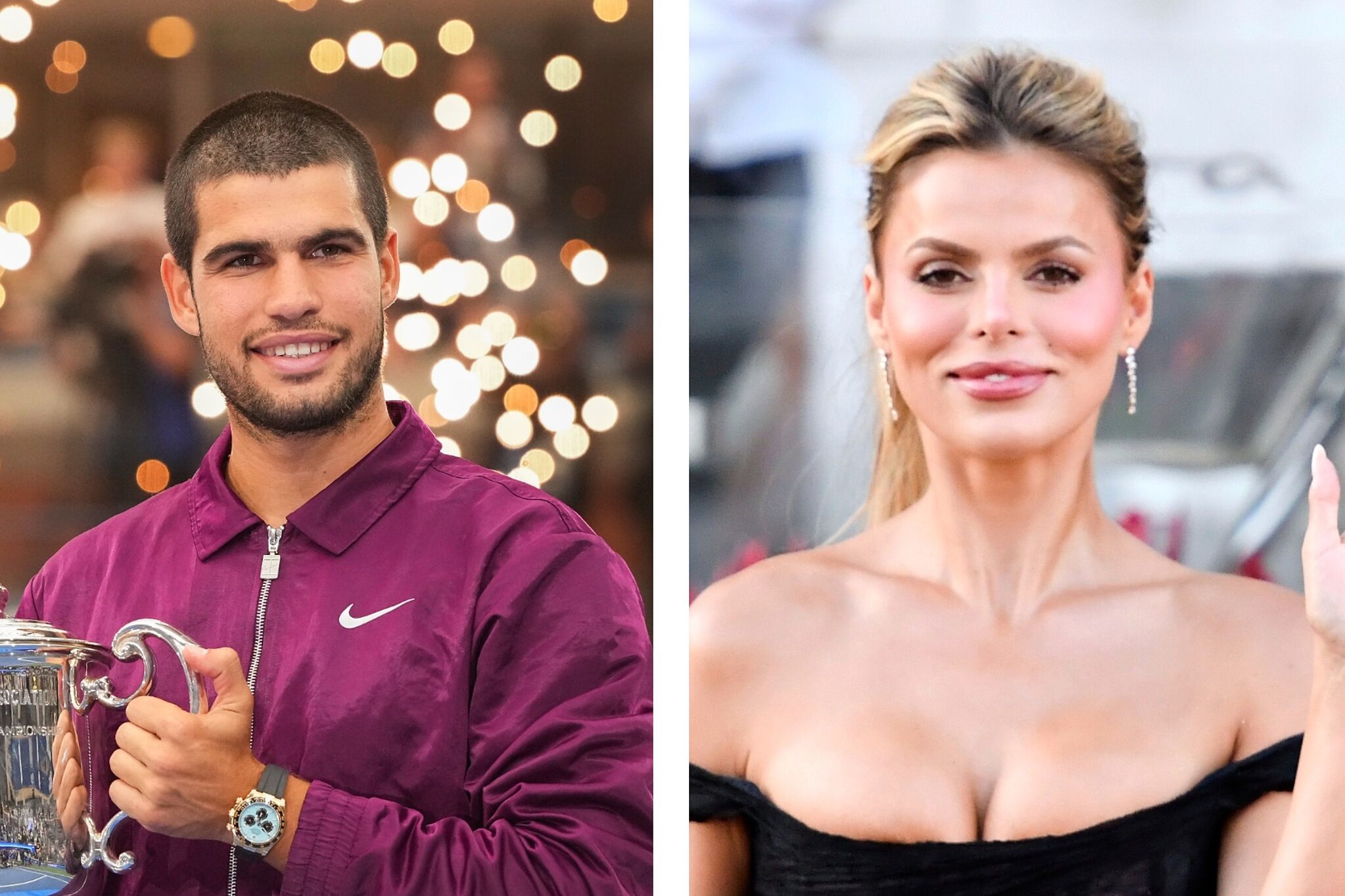 Carlos Alcaraz and Brooks Nader