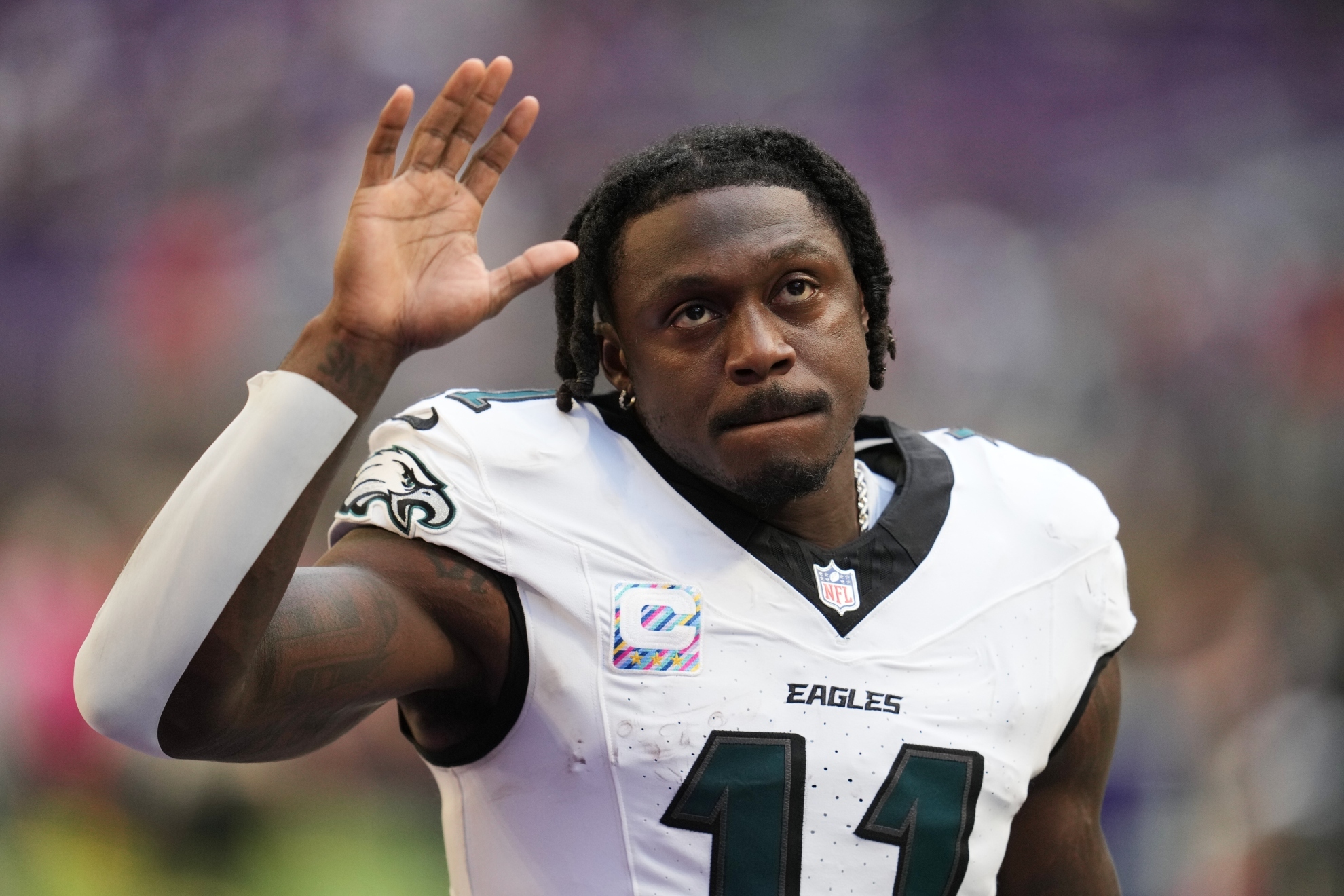 Why the Eagles are not trading A.J. Brown right now