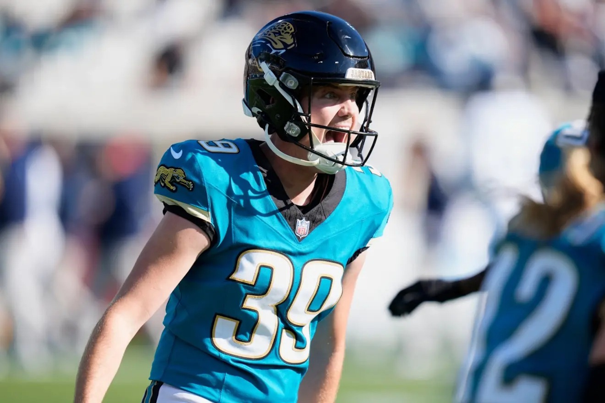 Cam Little, in the game between the Jaguars and the Titans.
