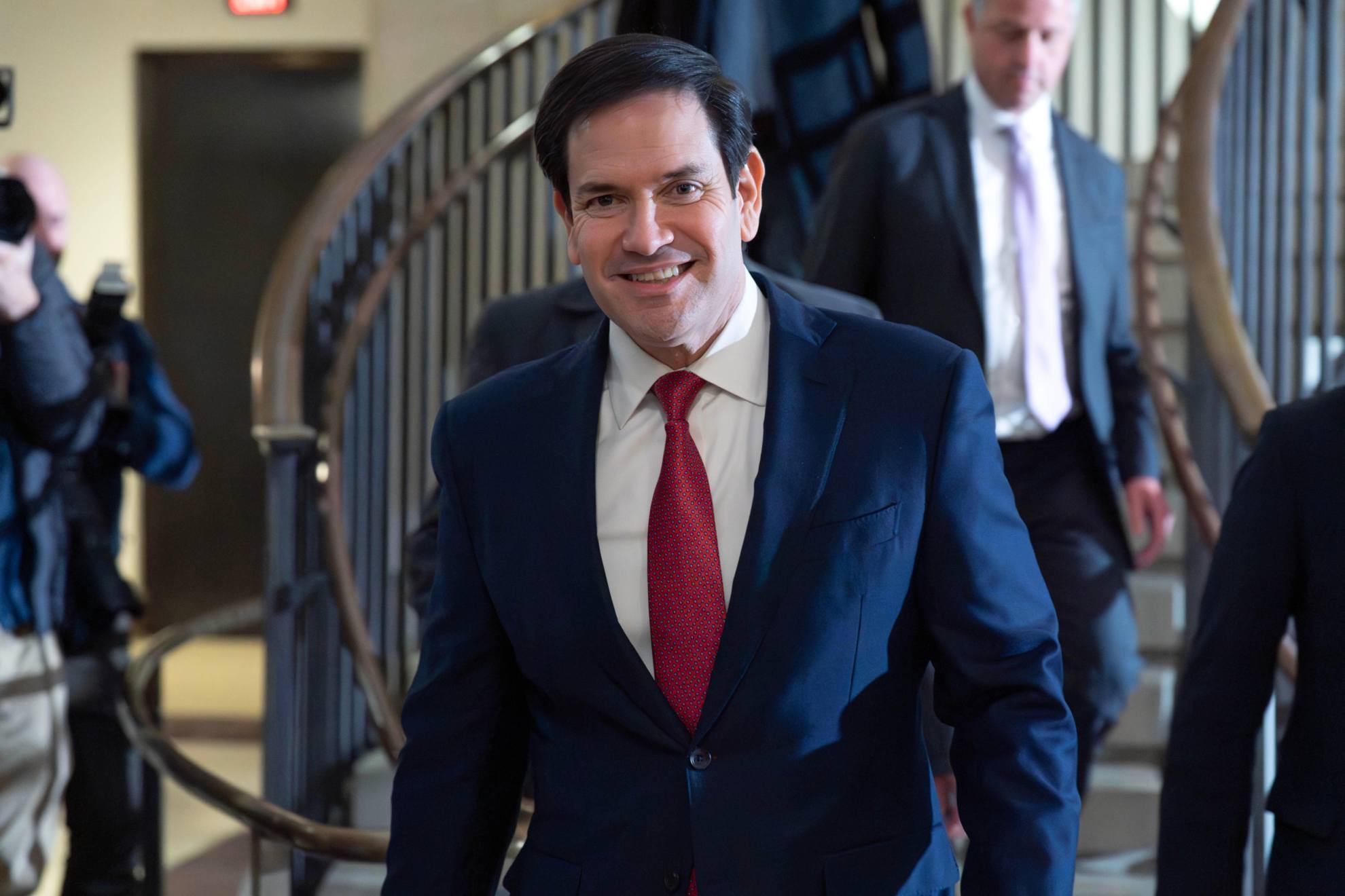 Despite NFL buzz, Secretary of State Marco Rubio says he won't take over the Miami Dolphins.