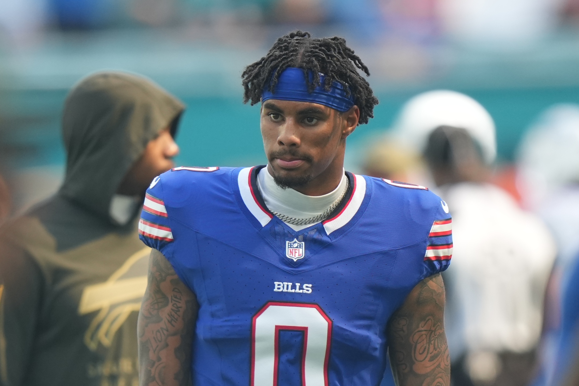 Keon Coleman charts his offseason amid discipline concerns with the Bills