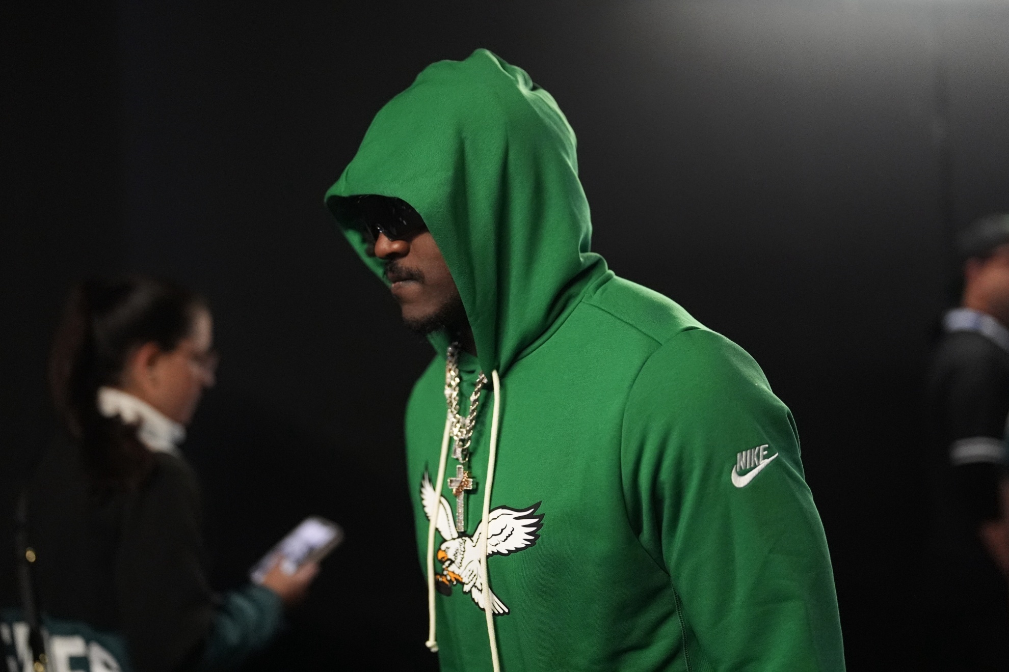 Eagles face $40M cap hit in potential A.J. Brown trade.