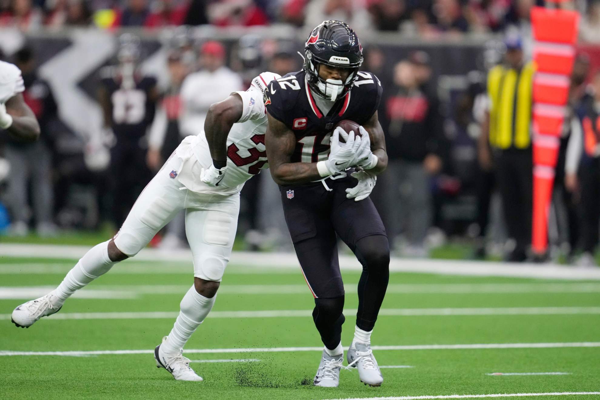 Nico Collins injury forces Texans to adjust plans for divisional game