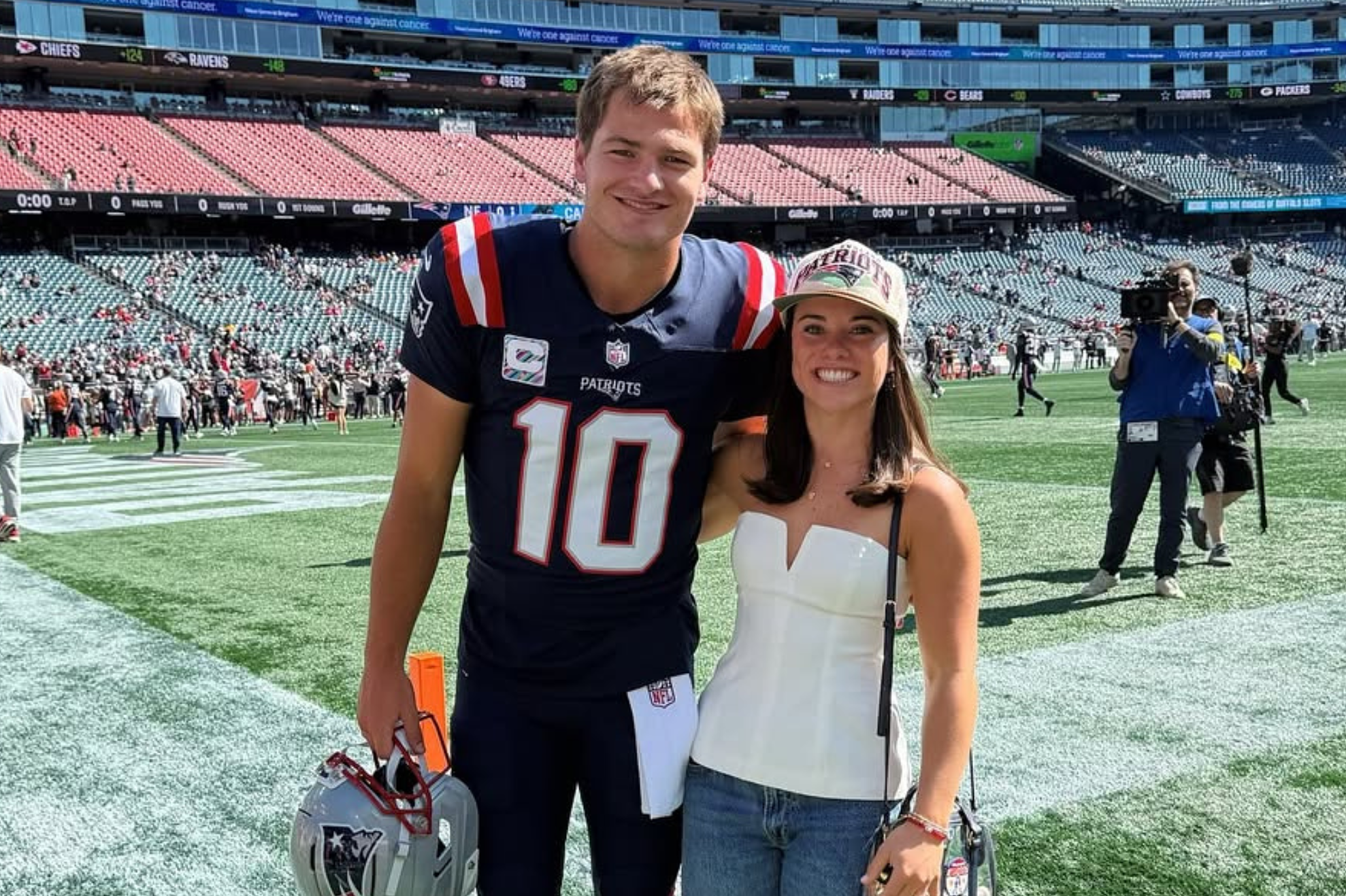 Drake Maye's wife, Ann Michael, received amusing responses to her latest post