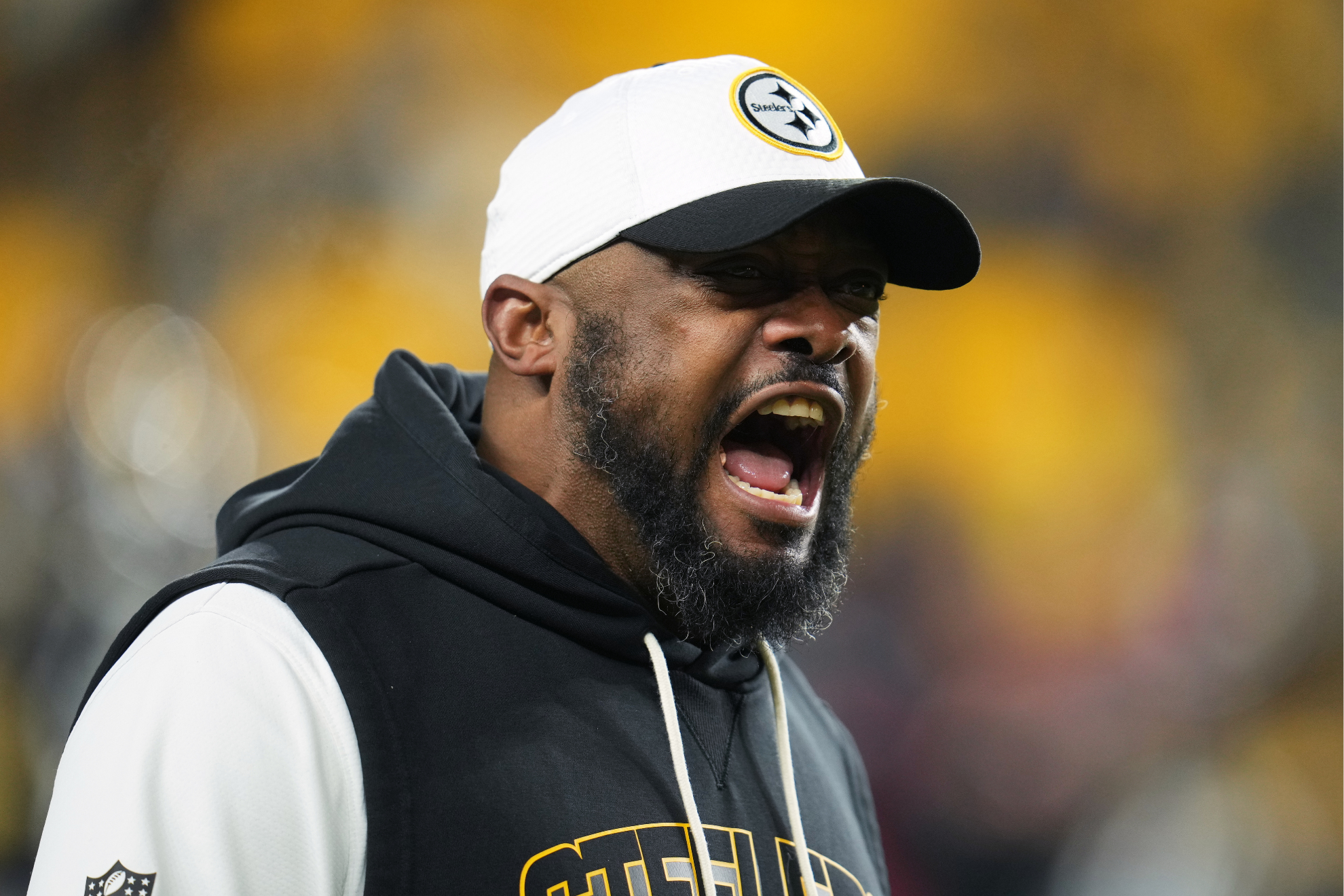 Former Pittsburgh Steelers head coach Mike Tomlin