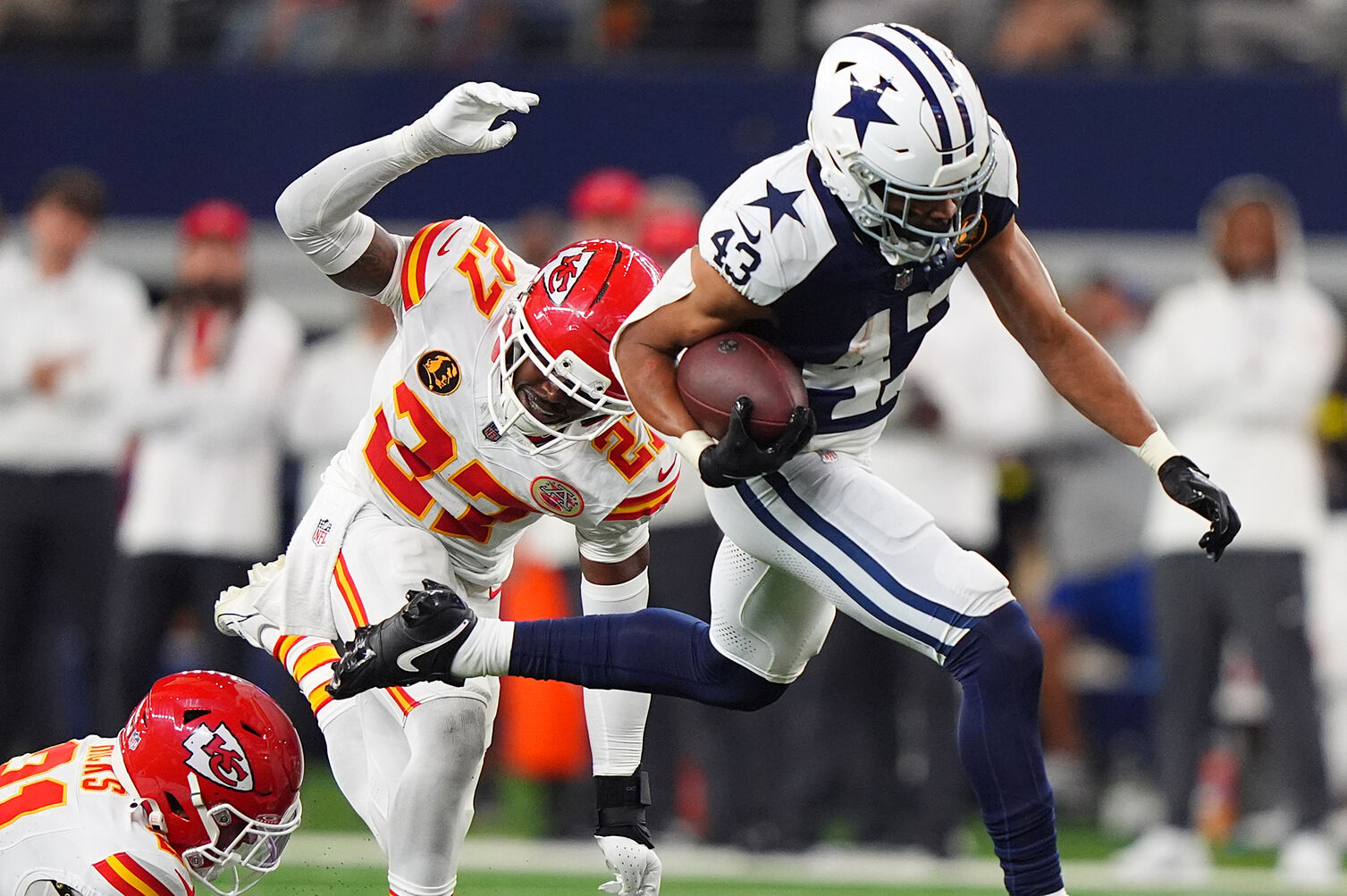 The Kansas City Chiefs and Dallas Cowboys have work to do in free agency ahead of the 2026 NFL season.