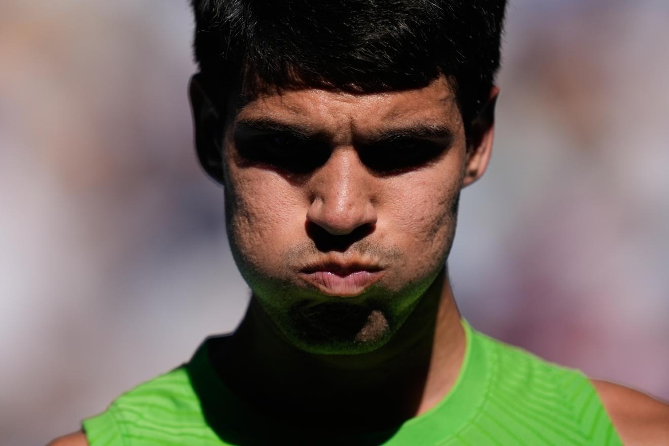 Alcaraz and all the discomfort and cramps he suffered against