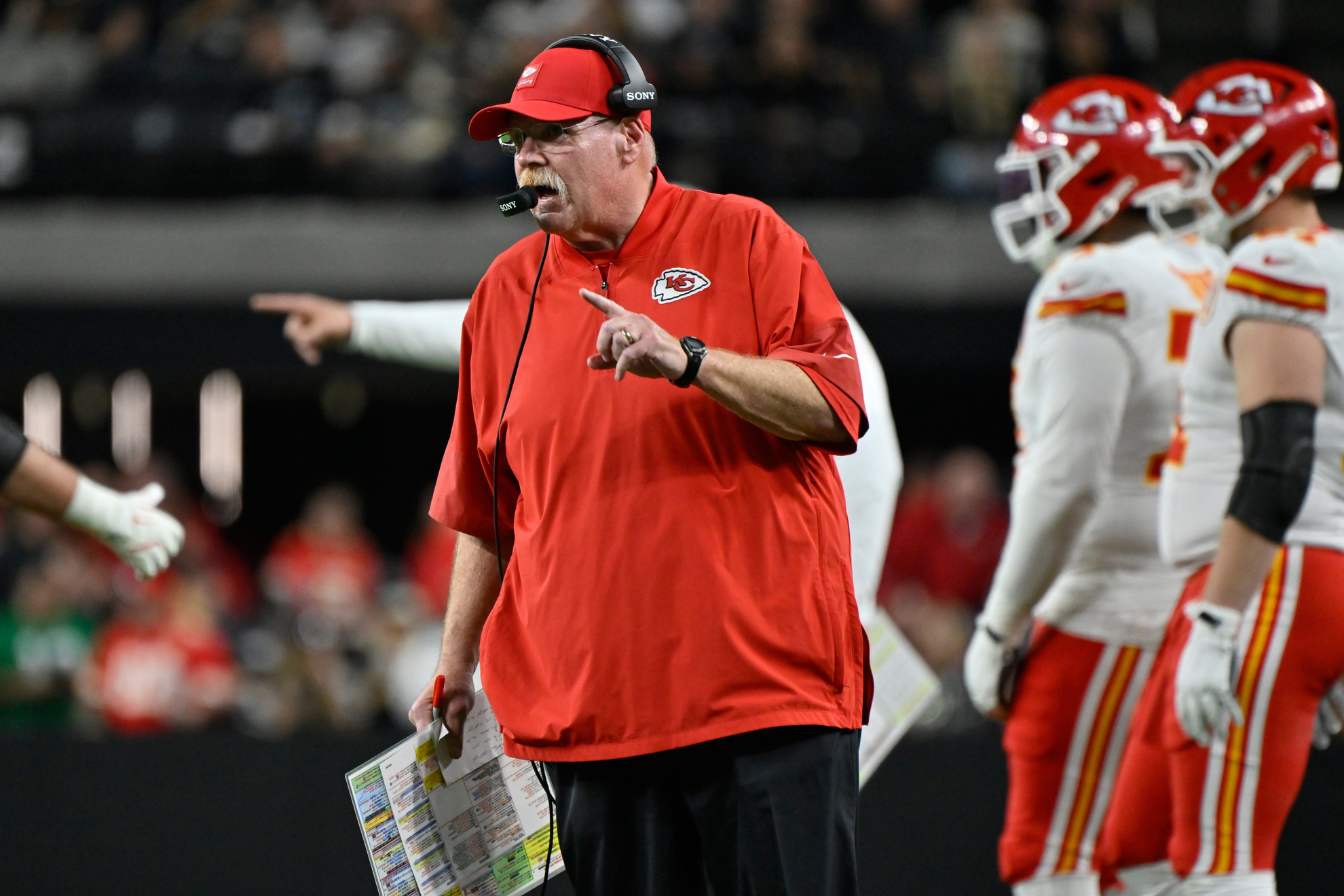 Kansas City Chiefs head coach Andy Reid