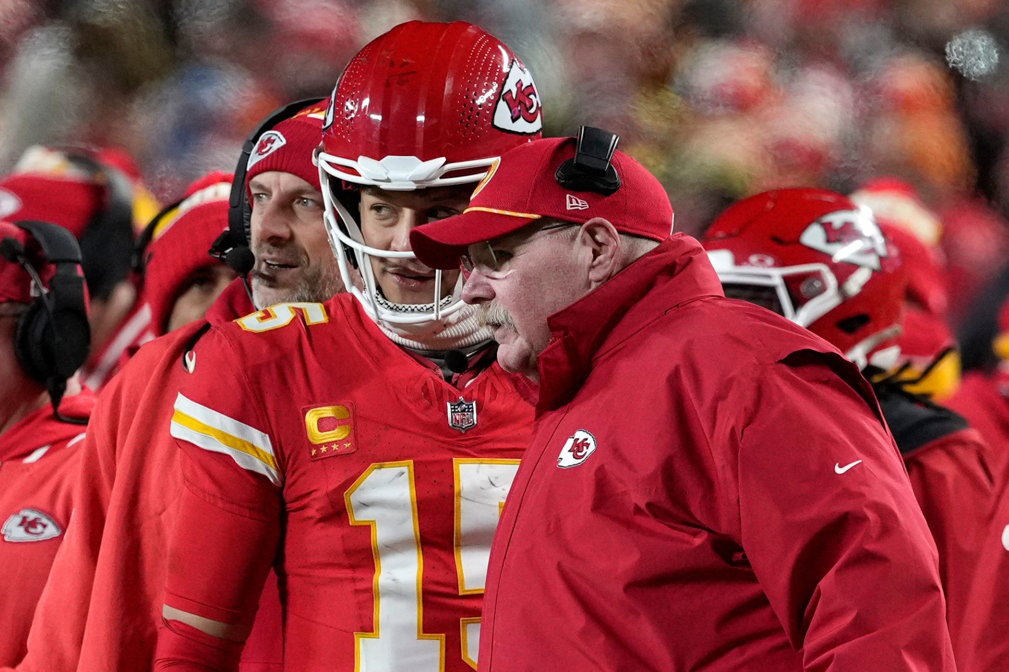 Patrick Mahomes & Andy Reid