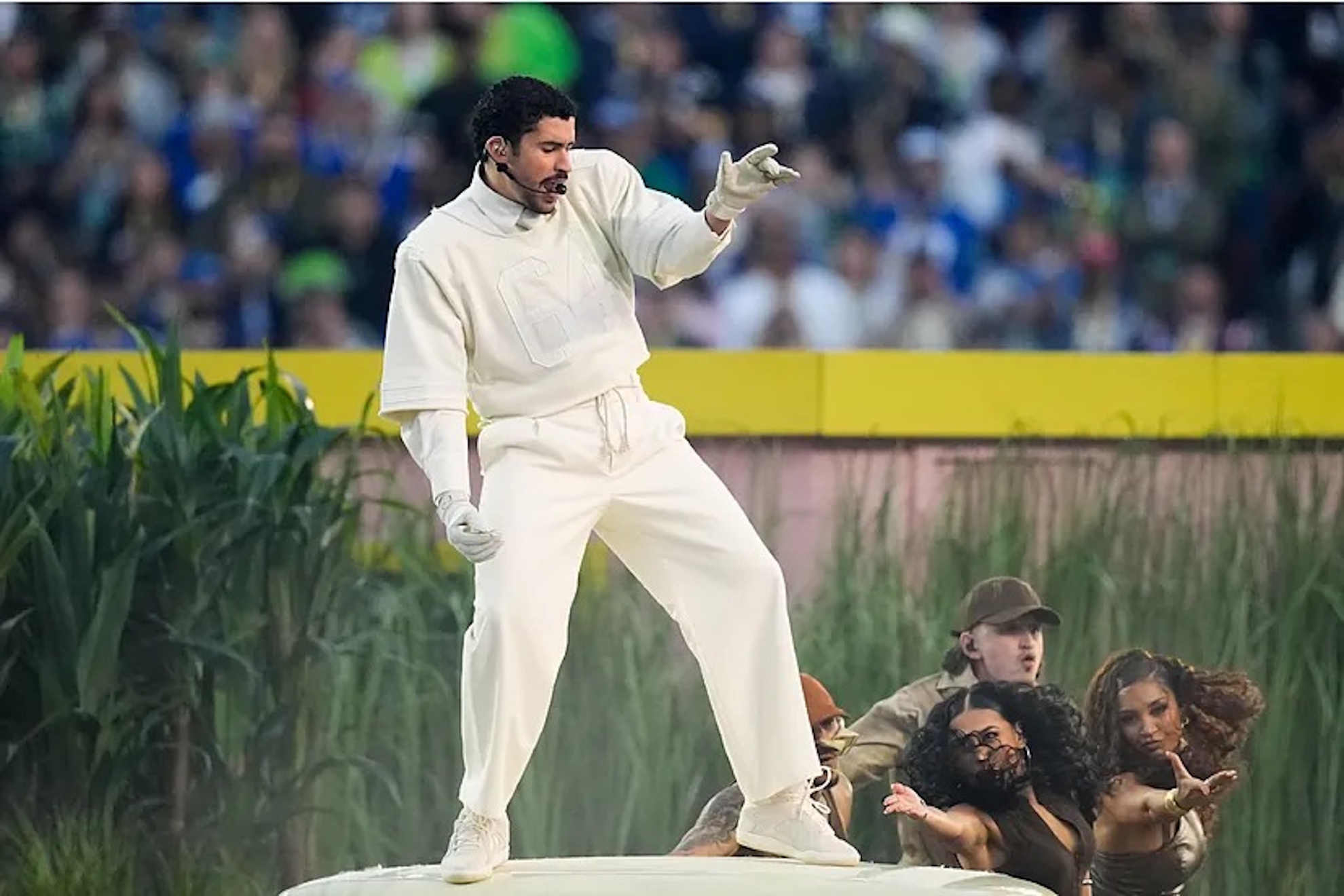 Bad Bunny stole the show at the Super Bowl.